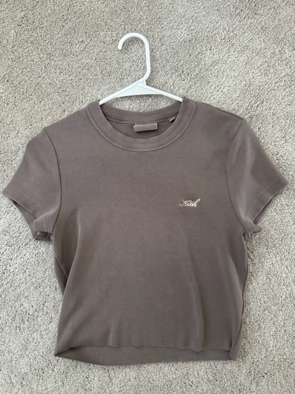 Kith Women's Short Sleeve Tee in Taupe